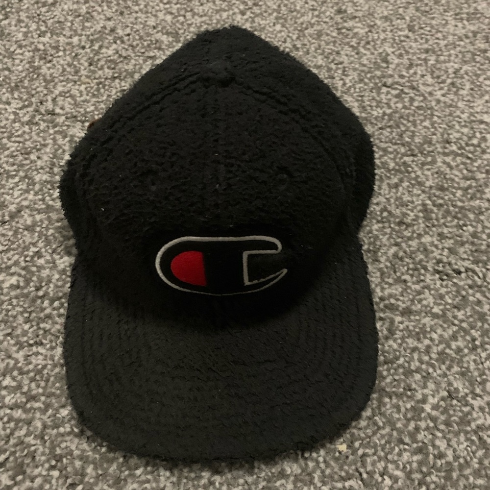 Champion Black Sherpa SnapBack